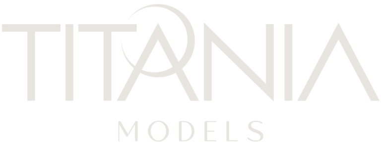 Logo Titânia Models - Agência de modelos