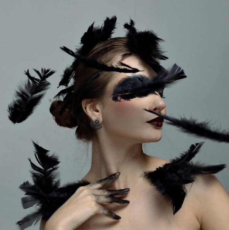 Bianca Goncalf para editorial - Cisne Negro